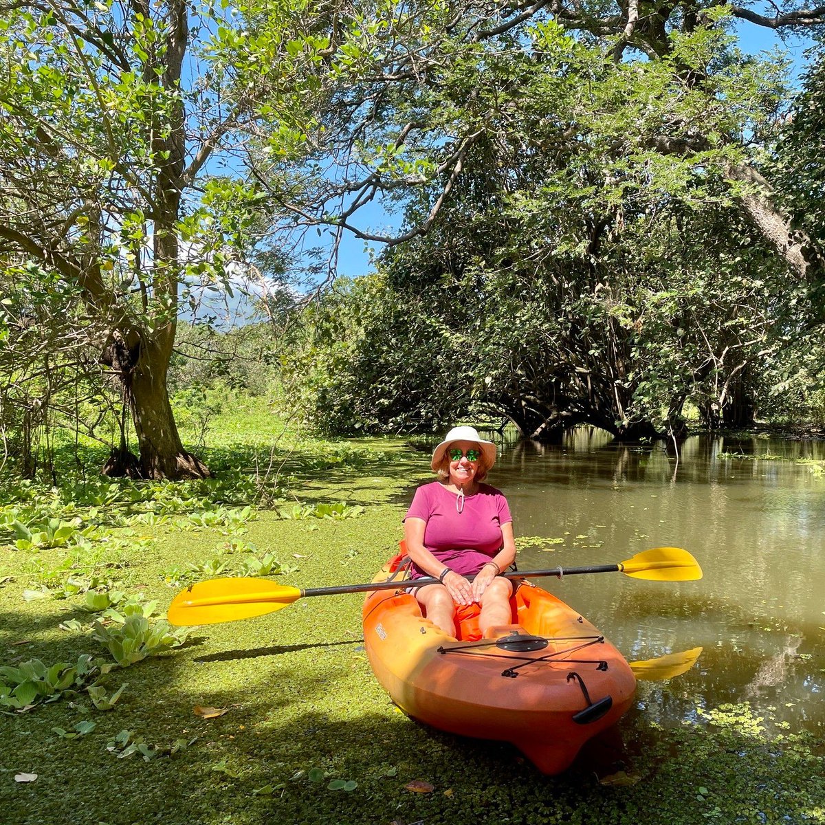 Today's mode of transport is a Kayak. Love being on the water and on this trip we saw a big Cayman and loads more creatures, so much fun 📷 #travel #travelguide #travelblogger #adventure #travelling #backpacking