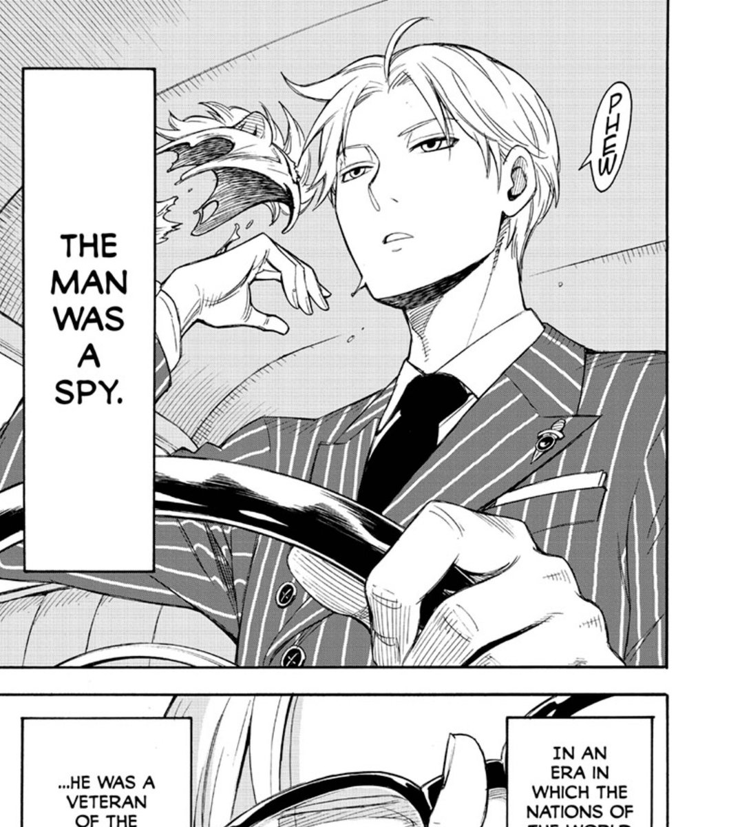 unfairmaiden's tweet photo. somethin about Twilight in this panel got me feelin some type of way 🥵 #SpyxFamily #AgentTwilight #LoidForger https://t.co/GJEoN1go59