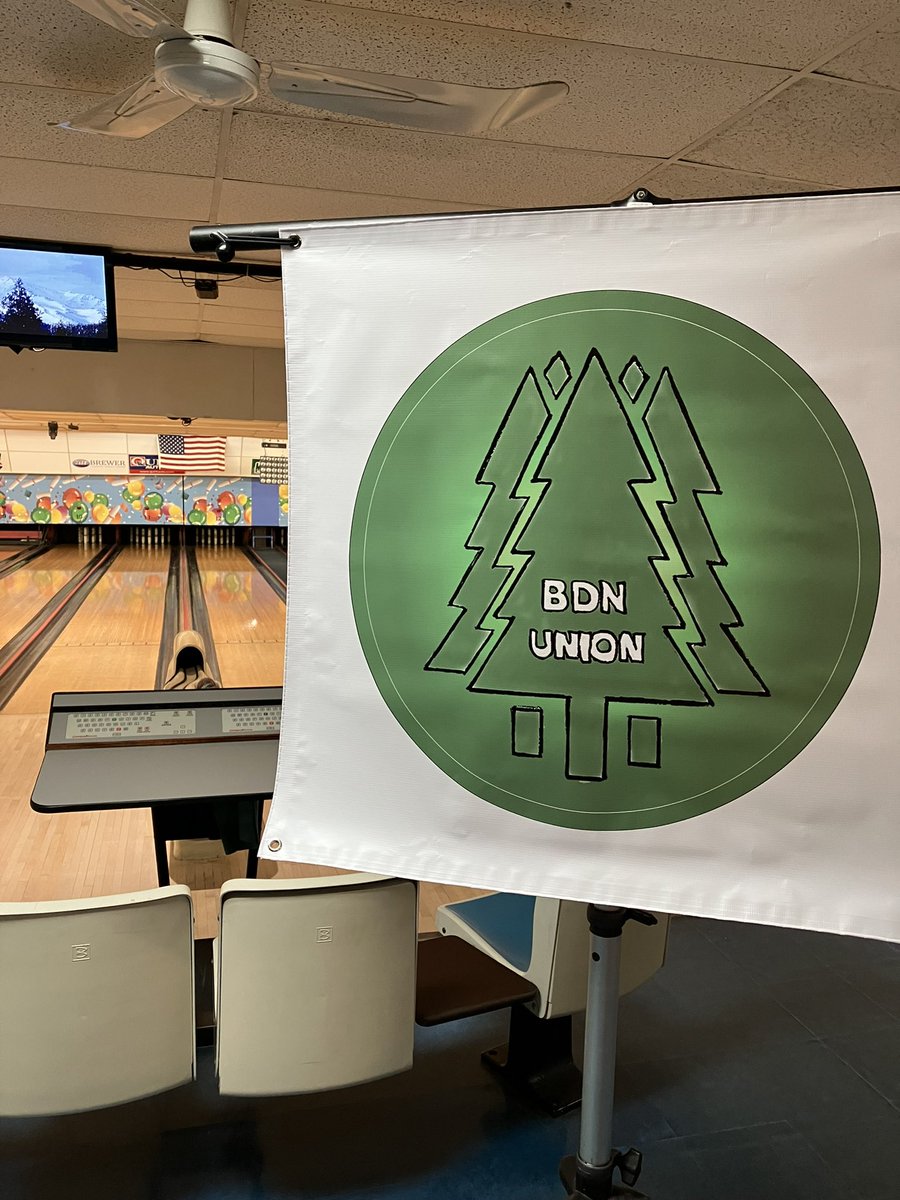 bdn_union's tweet photo. It’s almost time to celebrate the first birthday of the BDN Union with some bowling! https://t.co/qtKQ2rHDLw