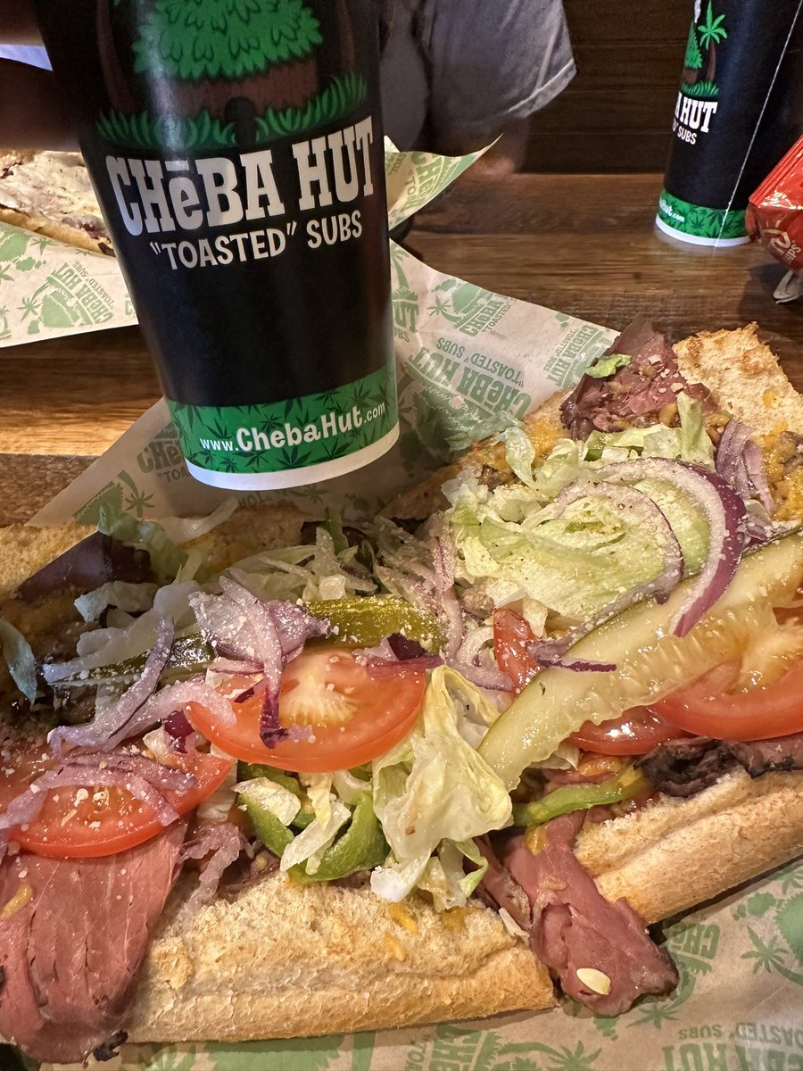 Weed-themed sub shop! My type of place lol. Do you have anything like this where you live?