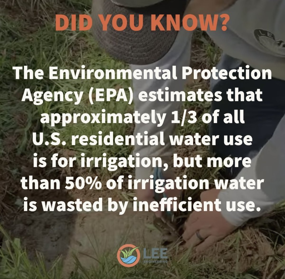 Lee_Since1971's tweet photo. A properly installed drip system ensures that more than 90% of moisture applied is deposited directly into the soil, eliminating waste and lowering monthly water bills! https://t.co/DleYRoZT7P