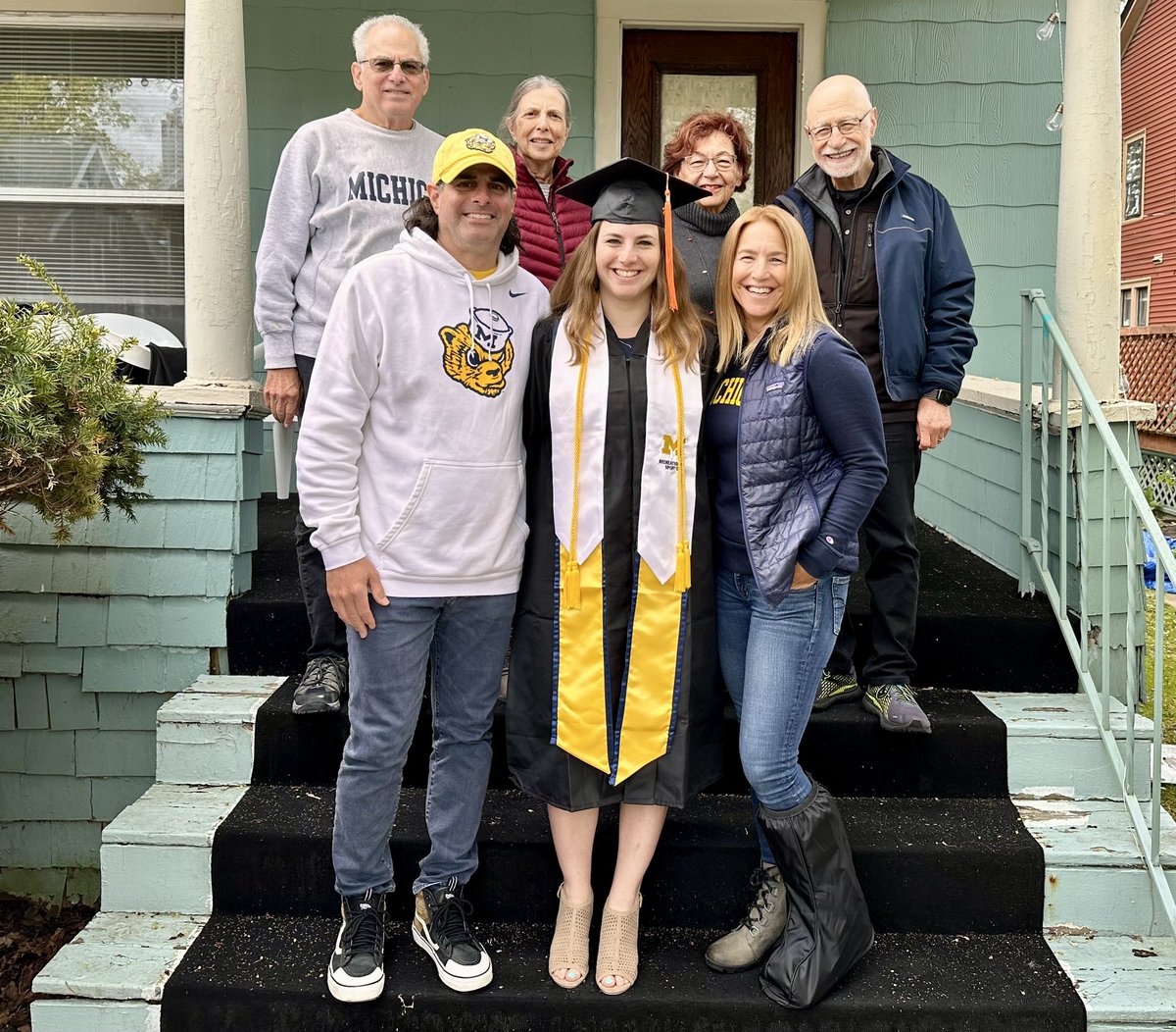 stacyehrlich's tweet photo. Congratulations, @Kayla_ehrlich9 ! We are so proud of you! 💙💛#UMichEngin23 https://t.co/losOSBx43Z