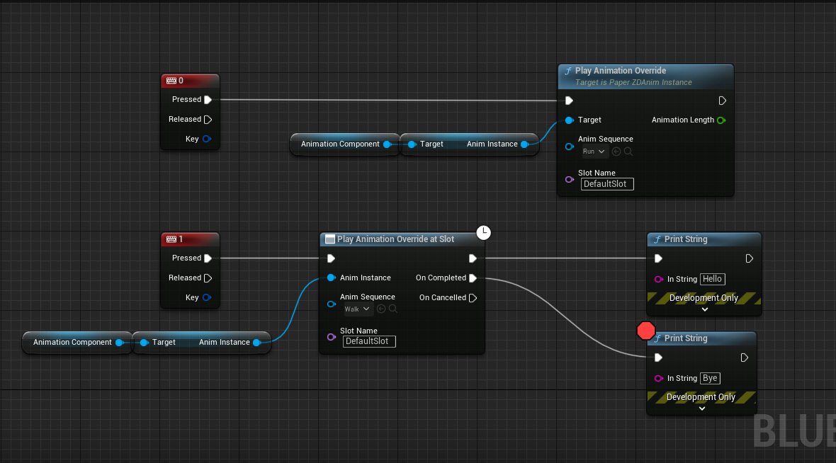 Heavy_Bullets's tweet image. Finally doing something like "montages" for PaperZD, after avoiding them like the plague...
It's obviously something different but at the very least we get a way to trigger animations by code through slots.

#ue5 #paperzd @UnrealEngine
