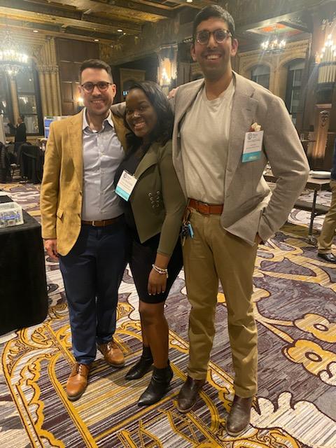 Fellows @RoSimmonds @shah_in_boots @mhillmd representing UIC at the @IllinoisACC #ACCFIT Poster Presentation Meeting!
