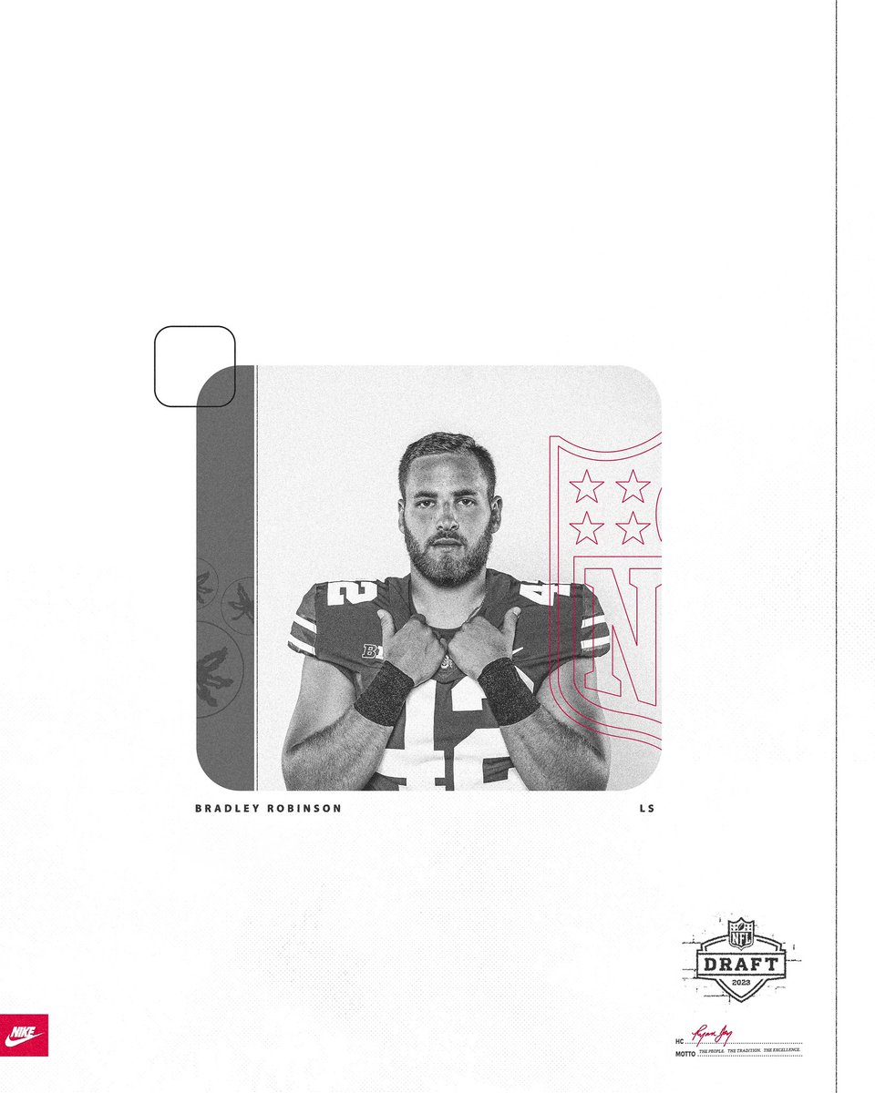ryandaytime's tweet photo. A selfless teammate who truly understands the culture of fight. We know you are going to excel at the next level &amp; do whatever it takes to help the team win. Can’t wait to watch the next phase, @BRobinson_42!
      
#DevelopedHere | #Fight https://t.co/BiSIEW6Goe