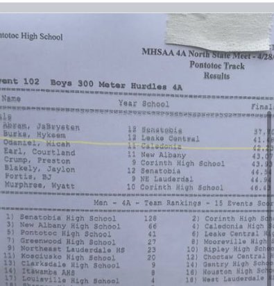 micahodaniel7's tweet photo. On to state!!! Tj, 110 hurdles, 300 hurdles (Here’s the best times for this season) https://t.co/NAIaZSiPij