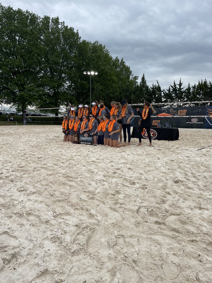 Beth DeBauche (@bethdebauche) on Twitter photo Congratulations to the @UTMSports beach volleyball team on winning the <a href="/OVCSports/">Ohio Valley Conference</a> championship. Congrats to all the participating student-athletes. Thanks to our host and staff on a great job. Congratulations to the @UTMSports beach volleyball team on winning the <a href="/OVCSports/">Ohio Valley Conference</a> championship. Congrats to all the participating student-athletes. Thanks to our host and staff on a great job.