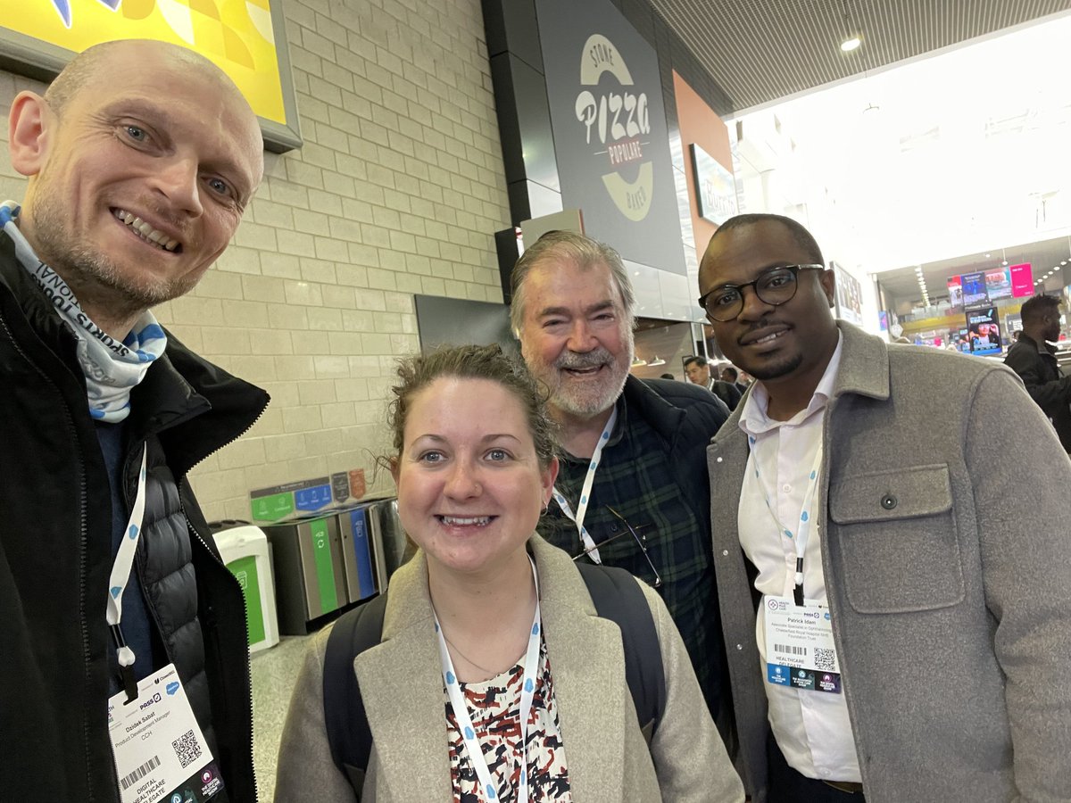 SallyRoberts92's tweet photo. Had a great time earlier this week at The Digital Healthcare Show. Really interesting topics covered including health inequalities, virtual wards and enabling digital transformation in primary care. 

@DHS_London #digitalhealth #virtualwards #ArtificialIntelligence https://t.co/vLSJf52UDA