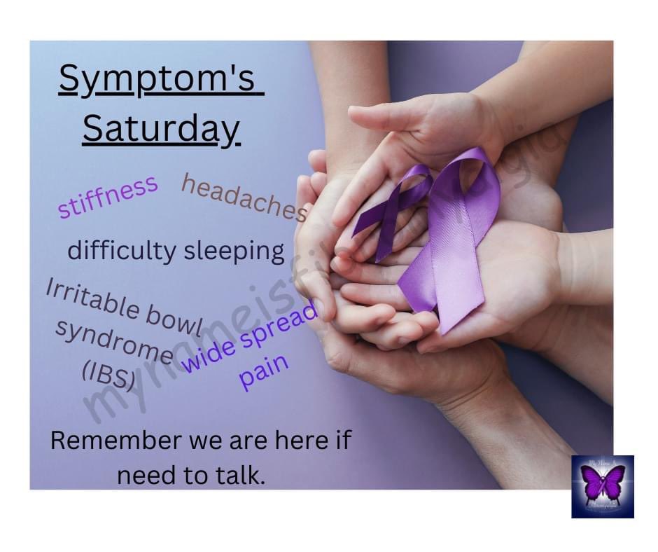 Hello to our wonderful fibromyalgia family, did you all know there is over 200+ symptom's.

Not everybody have the same or as many as somebody else! 

What do you do to help you cope?

 #fibromysupport #SpoonieSupport #spoonies #chronicillness #fibromyalgiasupport