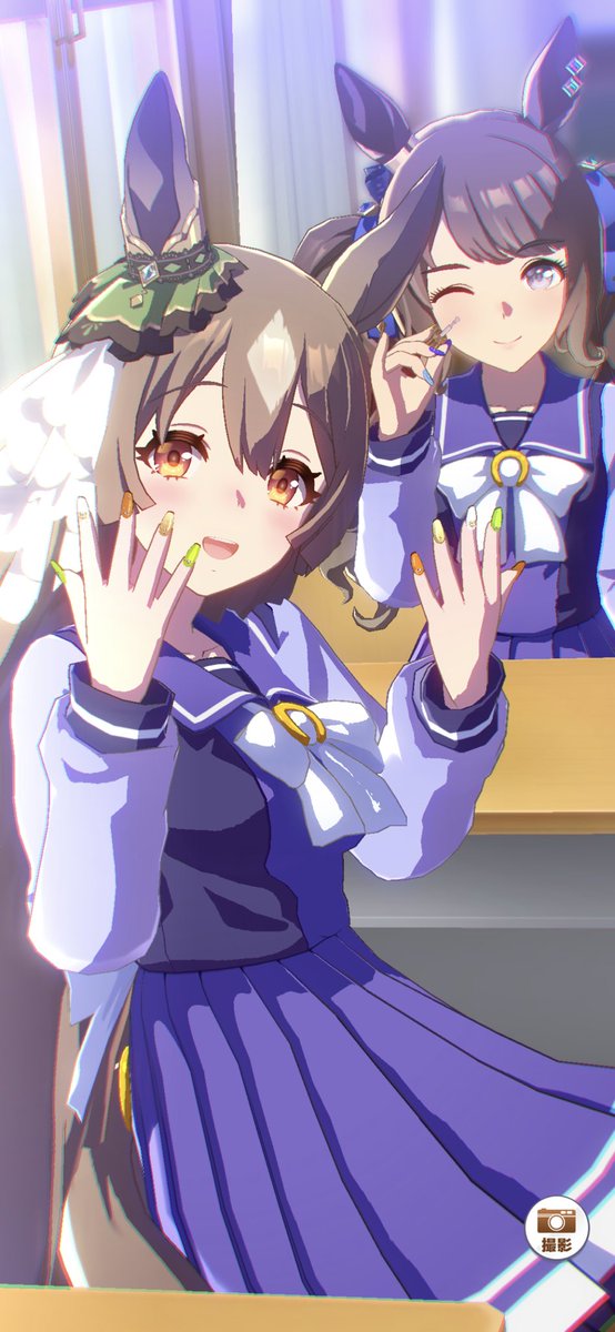 oliver_uma's tweet photo. ダイヤちゃんめちゃかわ！
#ウマ娘 https://t.co/w9j1Vq3ArN