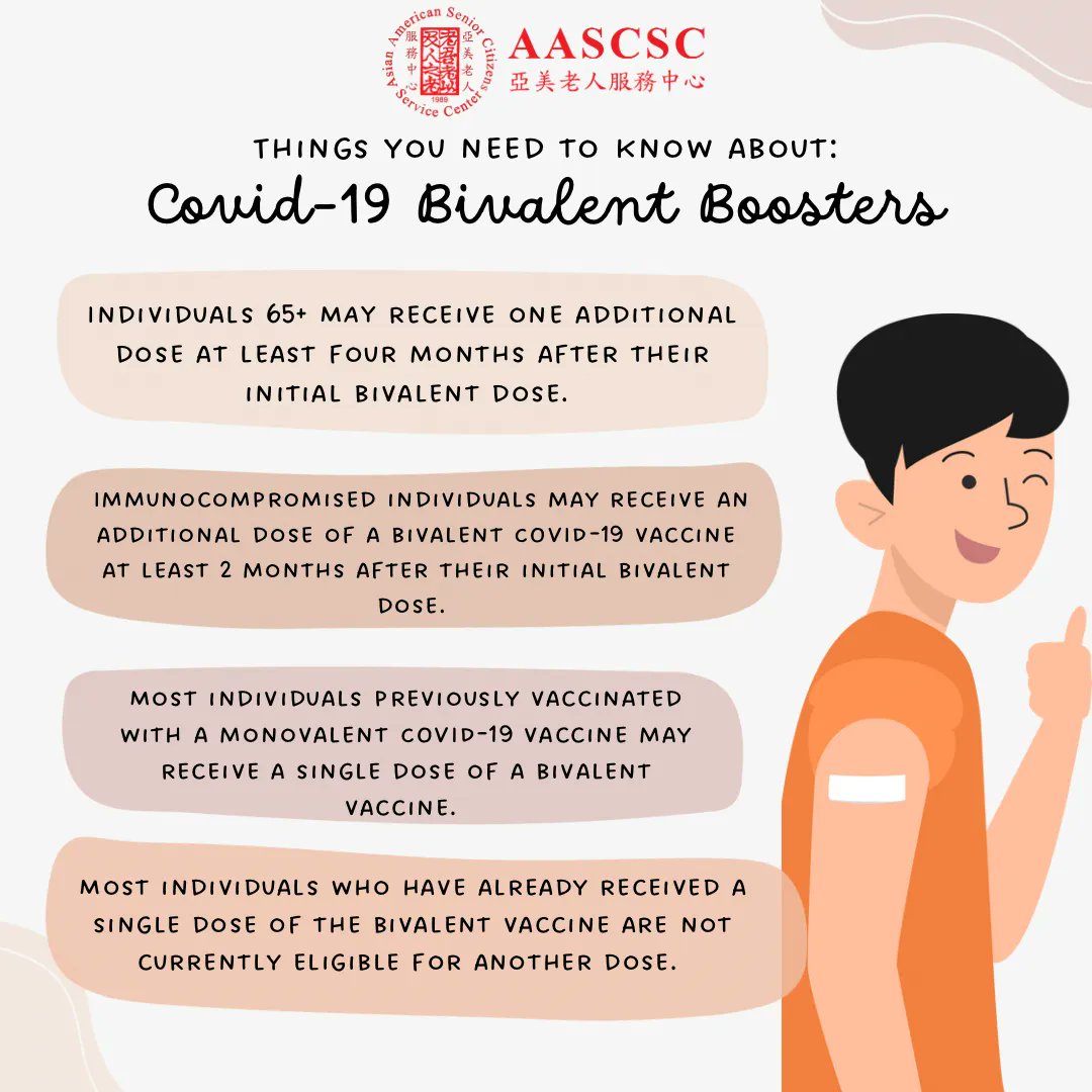 AASCSC1's tweet image. Great news! The FDA has authorized changes for the bivalent mRNA COVID-19 vaccines! Let&apos;s keep doing our part to keep everyone safe! #COVID19 #VaccinesWork #FDAUpdate