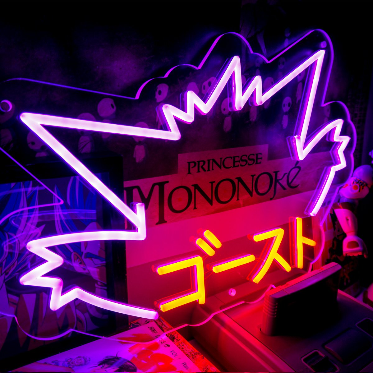 kodooki's tweet photo. ECTO LIGHT 🌟Des couleurs vives ! 🌍Pas de surchauffe: Contient des LEDs faible consommation ✅Prêt à l'emploi: Accrochez, branchez et le tour est joué ! #neon #neonlight #deco #design #homedesign #decoration #ectoplasma #gengar https://t.co/KW9cpzErCo