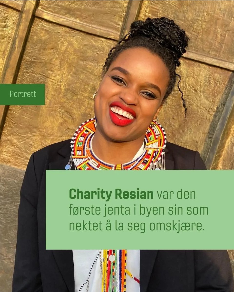 CharityResian1's tweet photo. Many thanks to Norway's @altsa_magasin for publishing my#FGM story.

#EndFGM #movementforward #OURSTORIES #storiesofhope 
#MaasaiCommunity #communitiesaffected https://t.co/pbM7sQFWAU