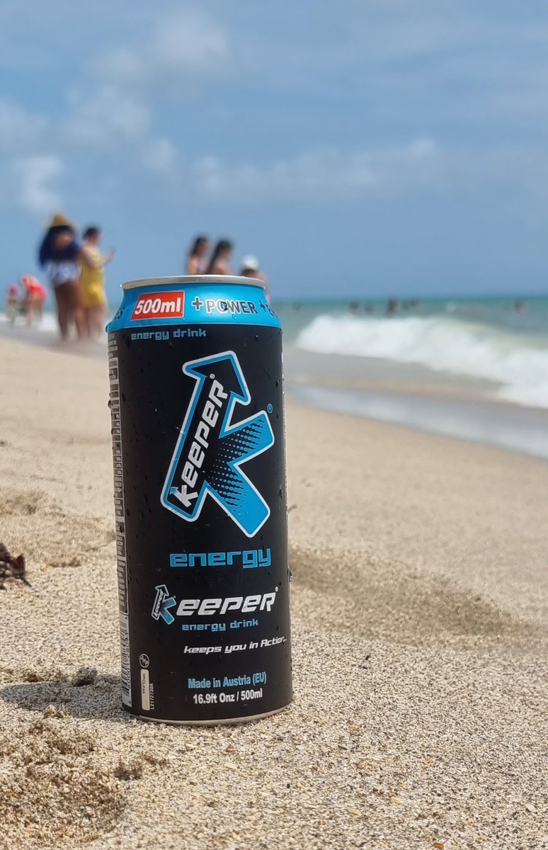 Is #weekend enjoy it with a cold @keeperenergydrink #thatkeepsyouinaction 

#europeanproduct #aminoacids #vitamins 
#beach #sea #beachday  #beachgirls #miamigirls #sunnyisles #miamibeach #santamonica #rio #aruba #bocasdeltoro #jamaica #Bahamas #Cartagena #sanandresislas