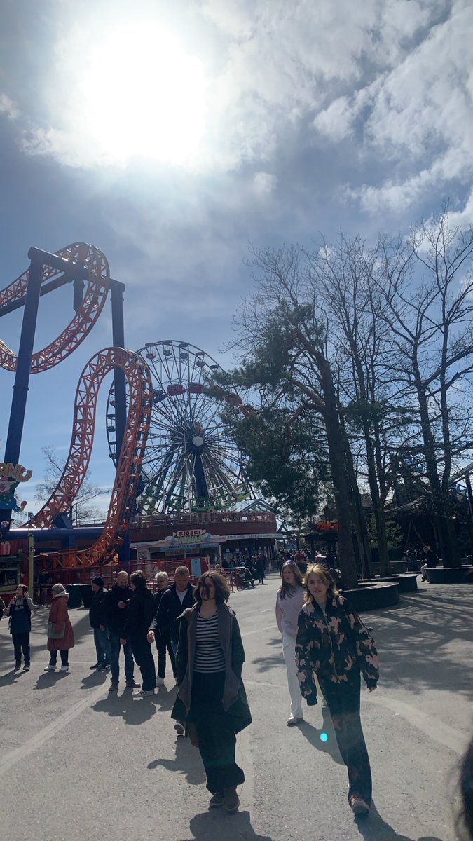 Day out in Helsinki at linnanmaki theme park 
#Erasmus23 #gifhe