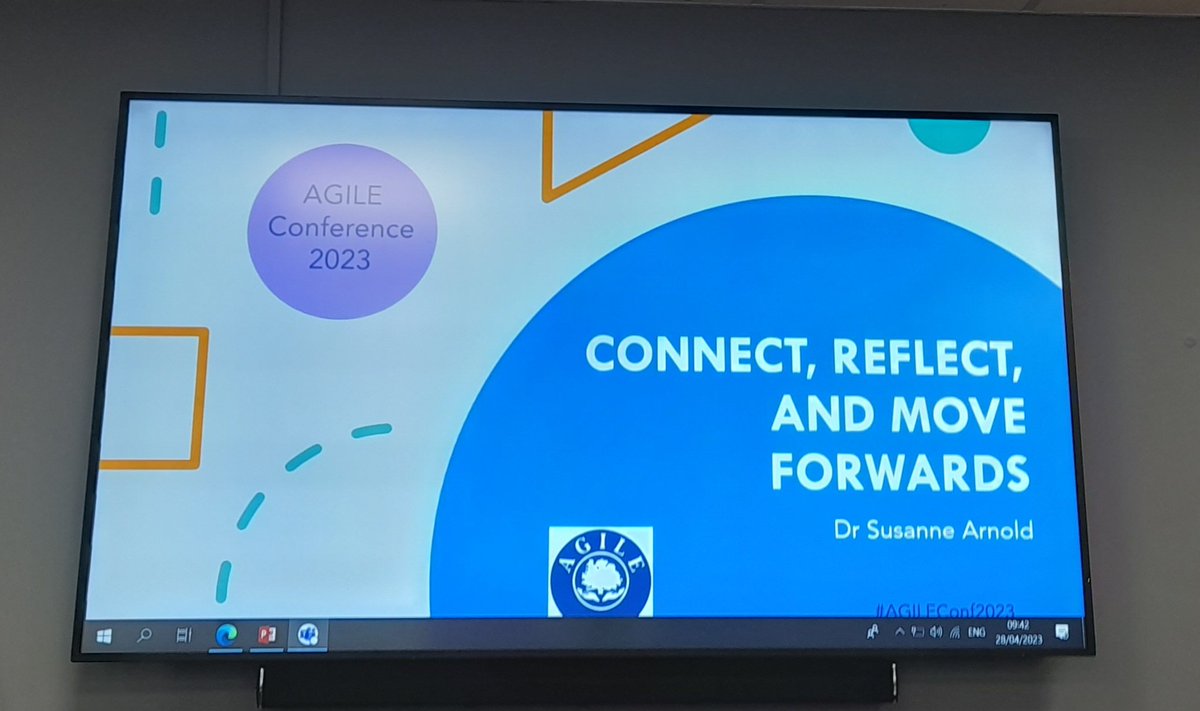 BrayleyTammie's tweet photo. Take home message 'none of us are as smart as all of us working together'. Great weekend at #AGILEConf23 @AGILECSP @AnneIFICScot @RDUH_Safety https://t.co/SjNZnkUTsW
