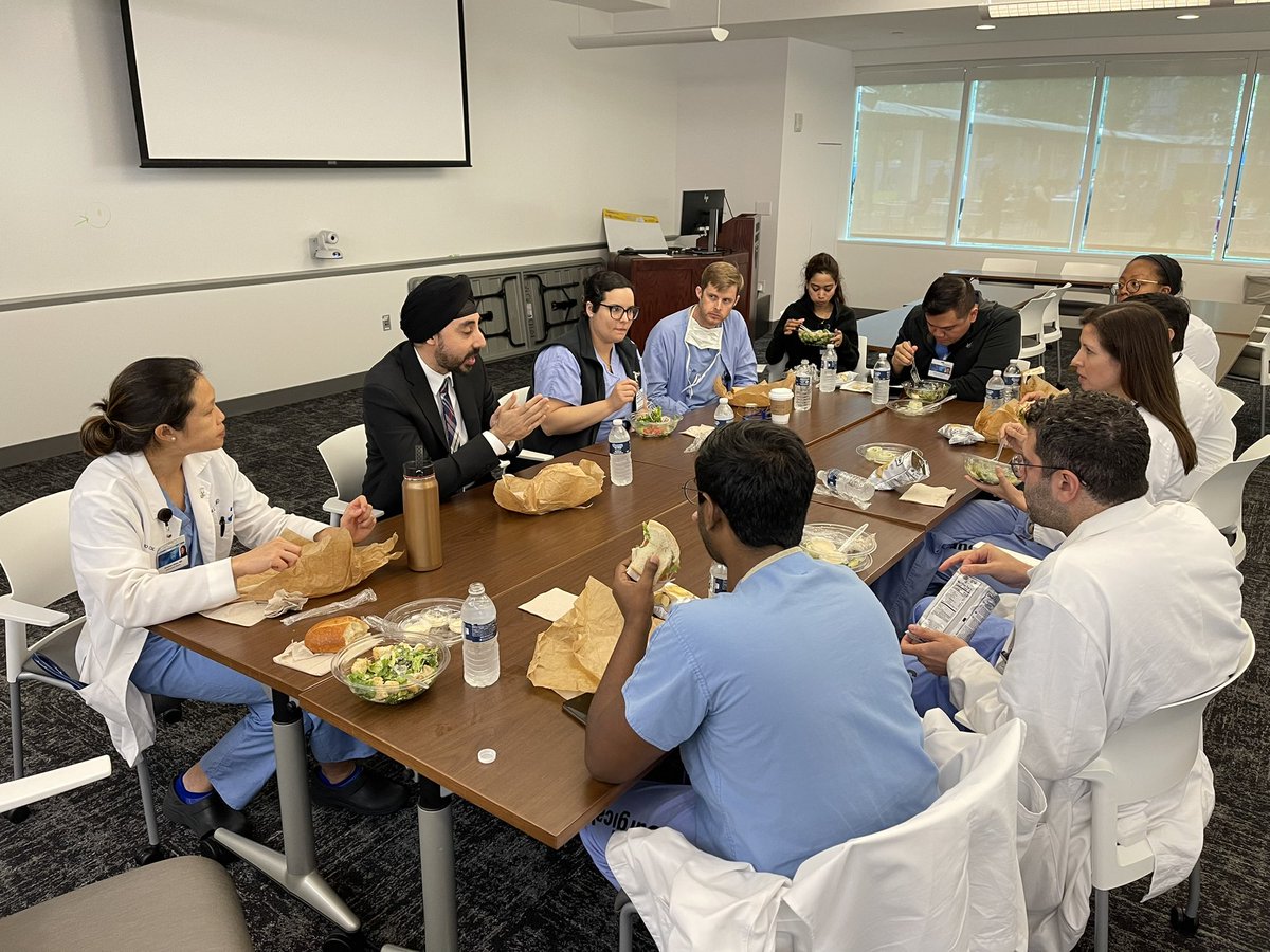 Our invited guest, Dr. Sanjum Sethi from Columbia U provided some incredible info for the fellows yesterday about navigating the job market, following your passions, and making a great career trajectory. Thanks for a wonderful experience!