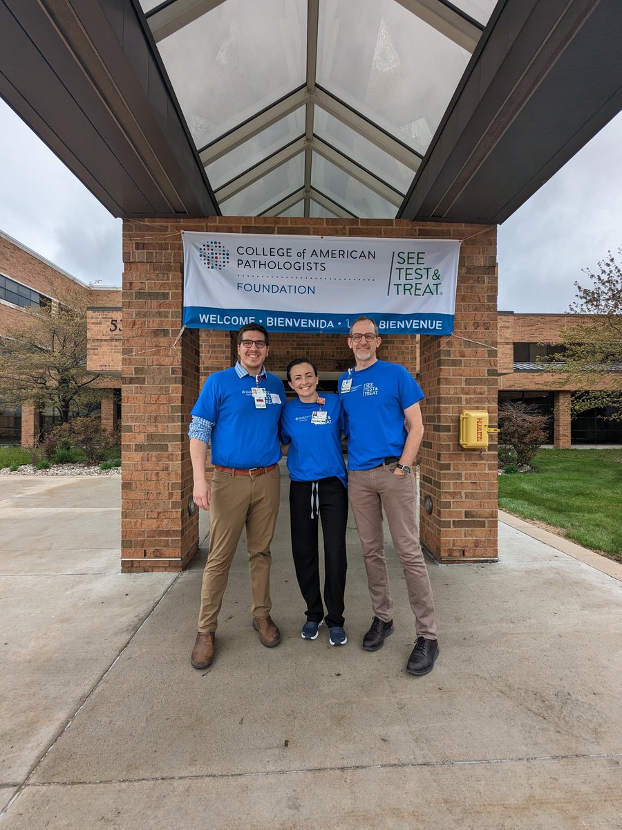 Congratulations to <a href="/MJMagersMD/">Martin J Magers</a> and the rest of the <a href="/TrinityHealthMI/">Trinity Health MI</a> team on completing your 2023 See, Test &amp; Treat program. <a href="/CAPFndn/">CAP Foundation</a> is proud to partner with you!