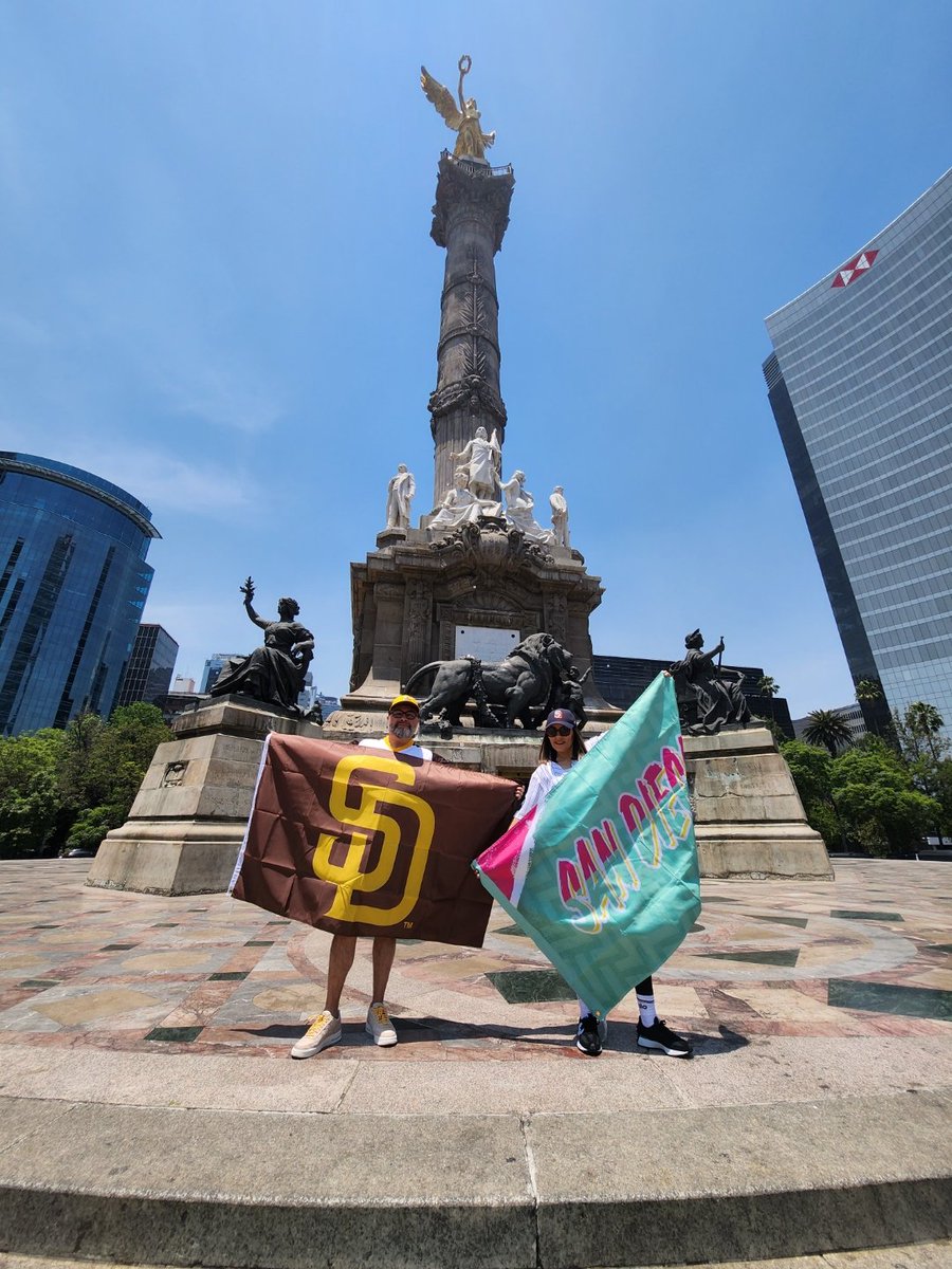#MexicoCitySeries
Representing San Diego in Mexico City. Go Padres!!!
