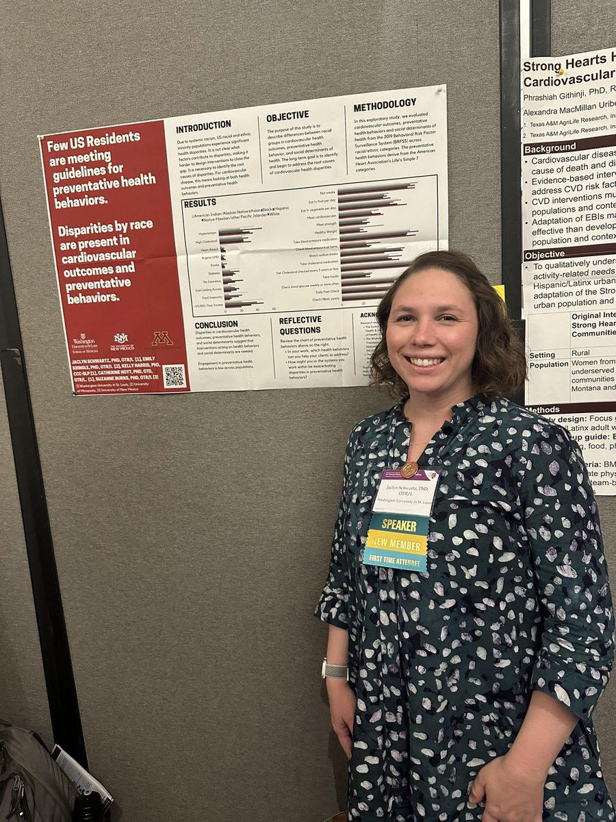 RachelleBrick's tweet photo. #SBM2023 made for the best #OccupationalTherapy reunion with @ACaldwellOT, @JaclynOT, and @DrEmilyKringle! @BehavioralMed is a great area to share #OT research! https://t.co/irMPxW3GfJ
