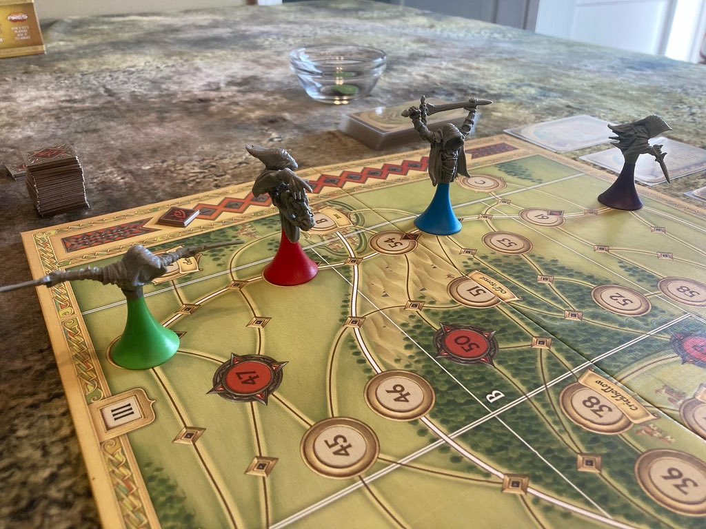 RemassogsRealm's tweet image. Frodo makes his first secret movement in #huntforthering @AresGamesSrl . His first task is to reach Bree. The Ringwraiths start their search. #frodo #ringwraith #hiddenmovement
