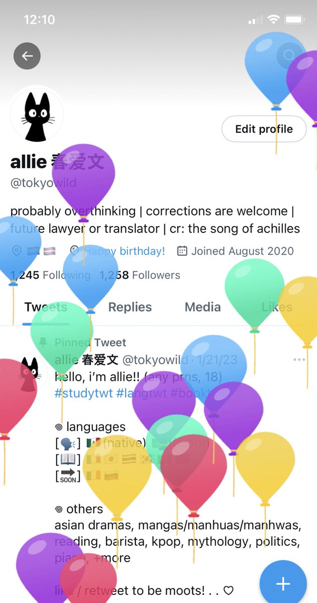 happy birthday to me 🍰🎈