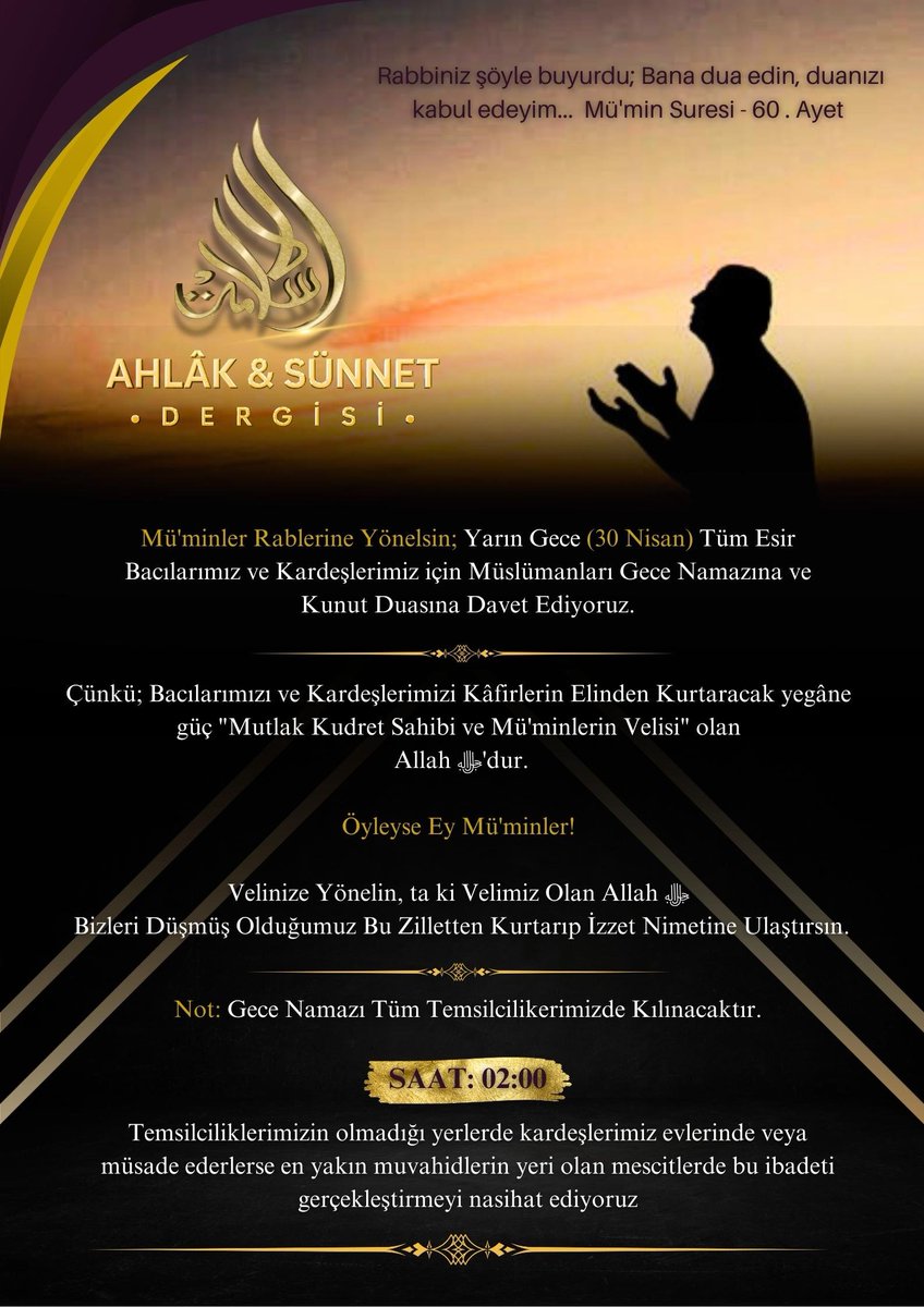 islamhayatt's tweet photo. Mü'minler Rablerine Yönelsin !!

Çocuklar Annesiz Uyuyor https://t.co/hpC9j3Izs3