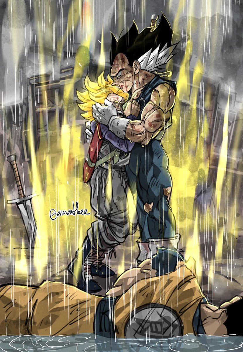 amartbee 🐝 on Twitter "Mirai Vegeta witnessed his son Trunks’s