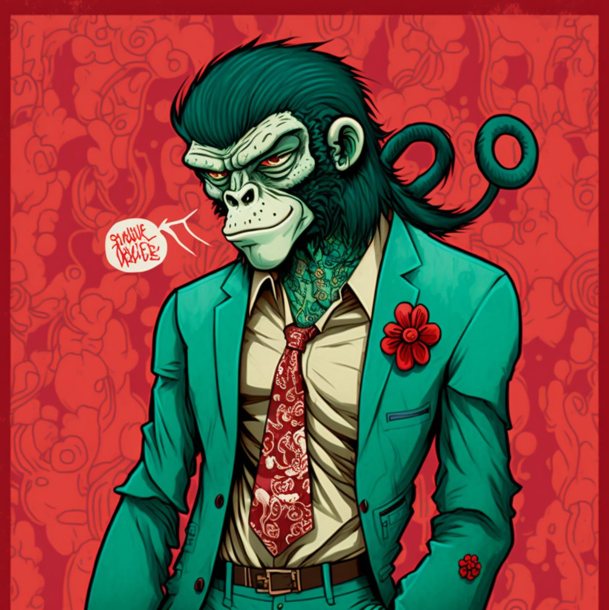 🥰Hard to choose, but happy with Dero Ape #25

 👀Had my eyes on this beautifull collection and I couldn't resist buying one! <a href="/DeroApe/">Dero Apes</a>  👏🔥❤️‍🔥