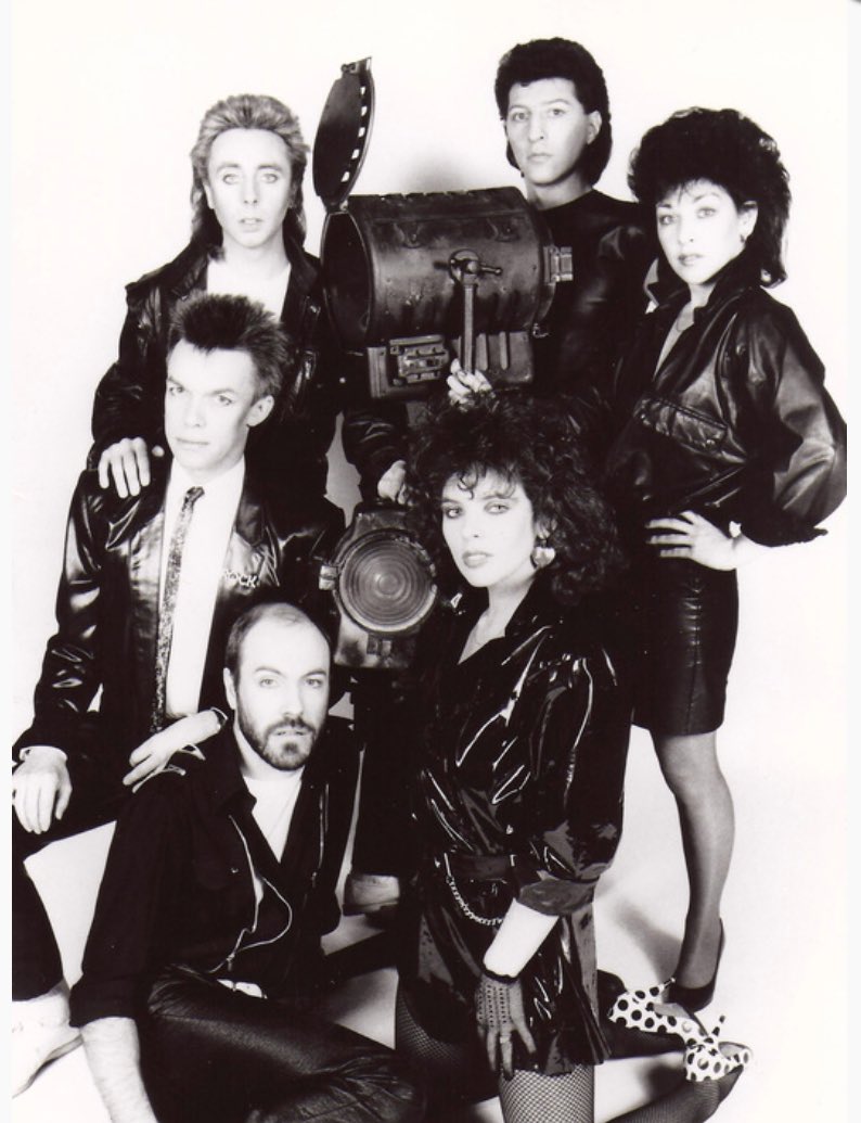 Wall Street Crash Circa 1985. When the boys wore more make-up than the girls! #vocalgroup #HarmonyGroup #rock #jazz #swingmusic #internationalgroup #eighties #promo #hair #leatherfashion #lovemyjob