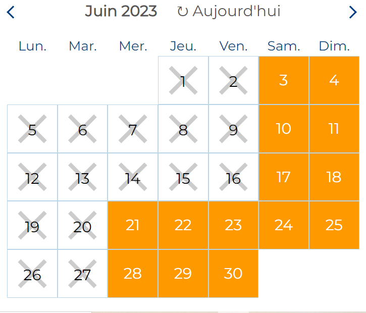 walyzone's tweet photo. 📅Calendrier - Juin 2023📅
Ce mois-ci le parc Walygator Grand Est est ouvert 14 jours, de 10h30 à 17h30.
Ouvert les week-ends, mais aussi le 21, 22 et 23 Juin et le 28, 29 et 30 Juin.
𝗦𝗼𝘂𝘀 𝗿𝗲𝘀𝗲𝗿𝘃𝗲 𝗱𝗲 𝗺𝗼𝗱𝗶𝗳𝗶𝗰𝗮𝘁𝗶𝗼𝗻𝘀 https://t.co/MFTQV2JrU7