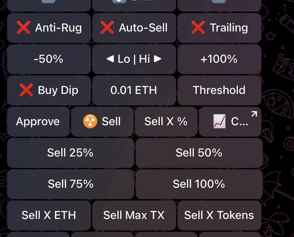 wizardofsoho's tweet photo. Shitcoin Bot configured. God mode turned on. Wallet loaded with 100 eth. About to ape every shitter at launch for max dumpage 😈😈😈 https://t.co/bZjMQMDhIq