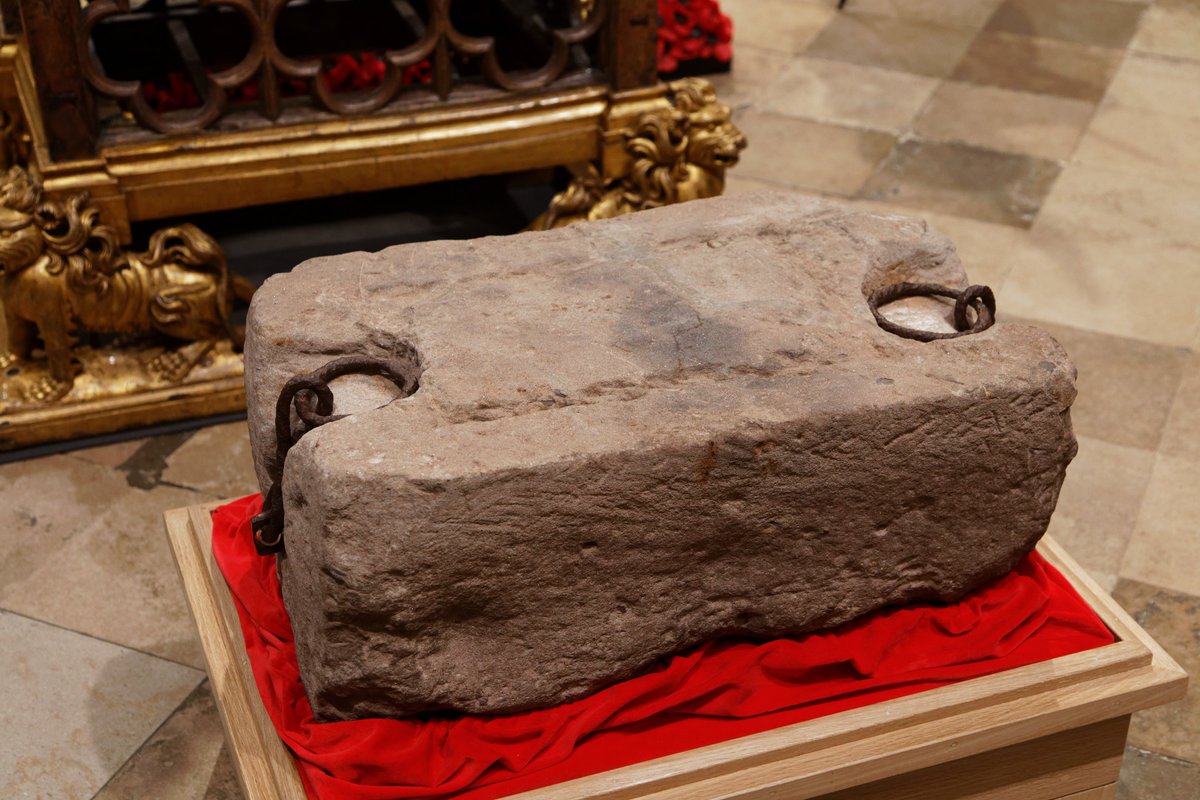 wabbey's tweet photo. A service has been held this evening to mark the arrival of the Stone of Destiny at Westminster Abbey.

The stone – an ancient symbol of Scotland’s monarchy – will play a central role in the #Coronation of HM The King on 6th May.

Read more: https://t.co/xxogaOPB30 https://t.co/DmD6xgKTny