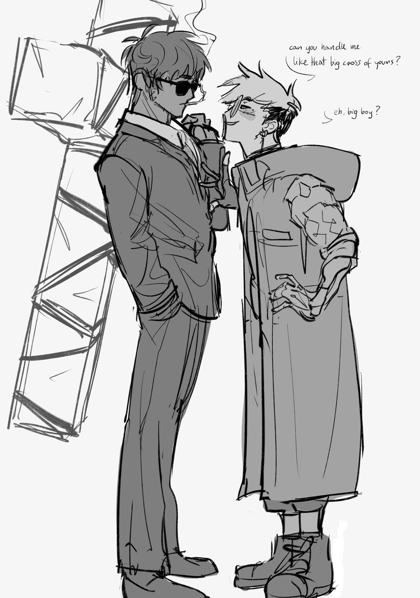 inhimoss's tweet photo. vash &amp; trimax wolfie 🥴 https://t.co/jubwLHDqY1