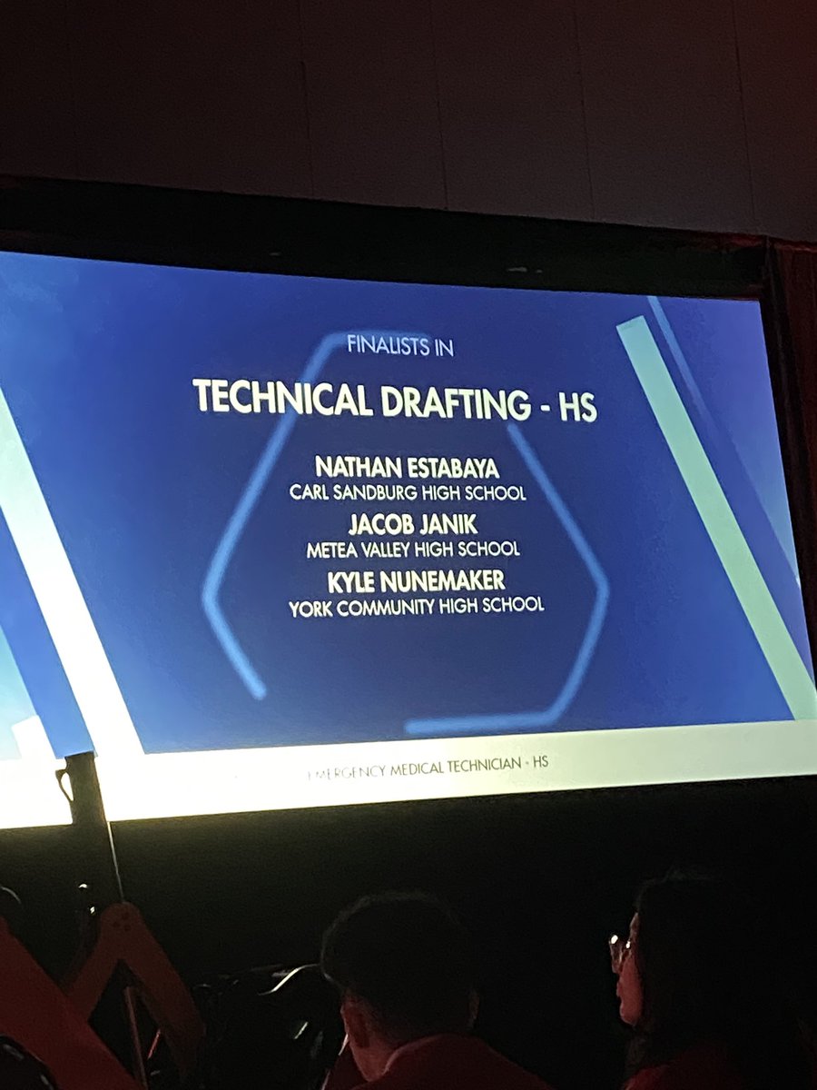 SandburgCAD's tweet photo. Congratulations to Nathan Estabaya who took home the Silver Medal in Technical Drafting/CAD and Jacob Sexton who took home the Bronze Medal in Architectural Drafting/CAD at the SkillsUSA Illinois State Championships!! Very Impressive Showing  for our @SandburgHS CAD Students! https://t.co/BLfkPPsvQN