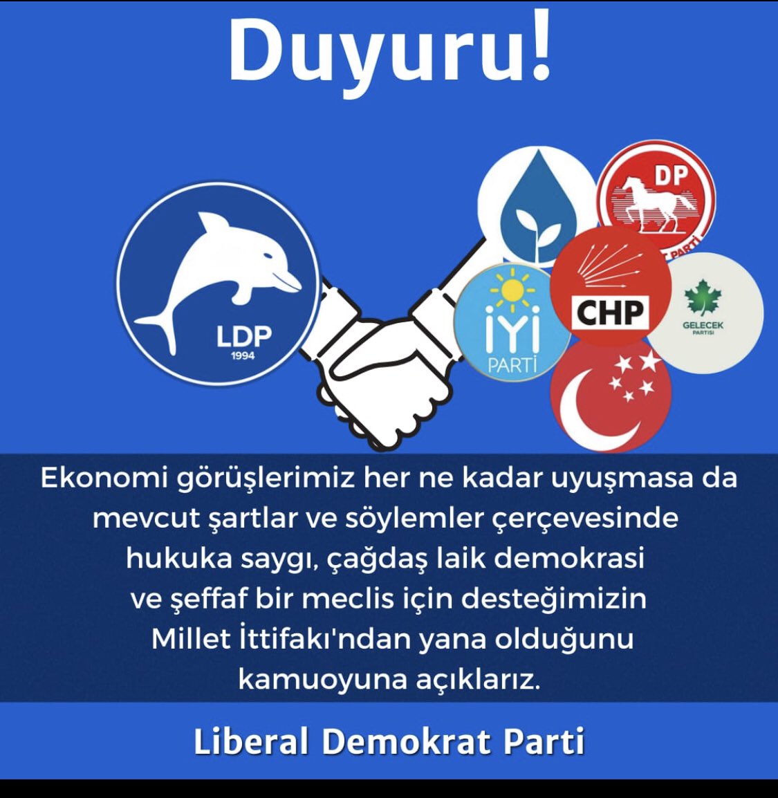 Kemal bey <a href="/kilicdarogluk/">Kemal Kılıçdaroğlu</a> liberalleri yok saysa da…
Biz de bilirdik on binde altı oyu olan particikler gibi, Erdoğan’a birkaç methiye sayıp, adam yerine konmayı, 1-2 koltuk kapmayı…
Her şey karakter, prensip ve omurga meselesi..
Sözlerimize, görüşlerimize değer verenler için…