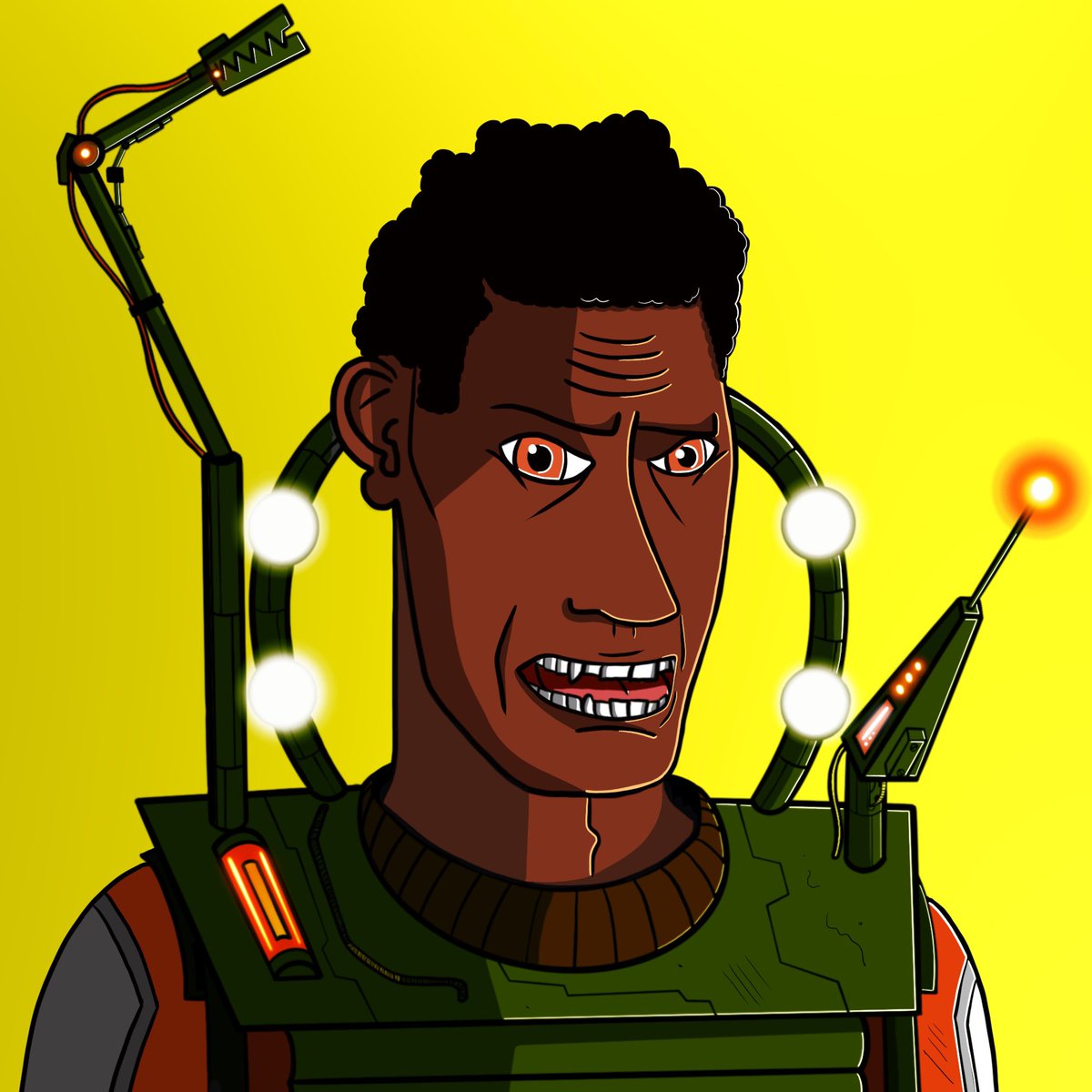 —Citizen 456—
Name: Swyze
Age: 24
Occupation: Tank Engineer 
Location: The Diogenes 
Hobby: polishing screws 
Dream date: bubblebath

#thecitizenz #artwork #originalart #digitalart #art #digitalartwork #digitaldrawings #scifi #scifiart #portrait #portraitart #portraitdaily