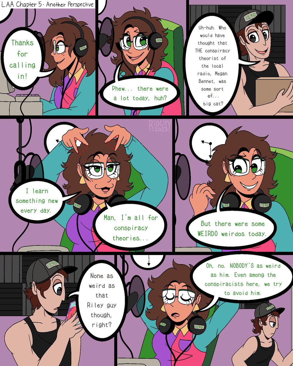 laa_comic's tweet photo. New chapter, new POV! Thanks to my good friend Shadow for letting me use their oc as an extra chracter c:

---

#lemondemon #webcomic #comic #art #lifetimeachievementaward #spiritphone https://t.co/S6h2d4pq97