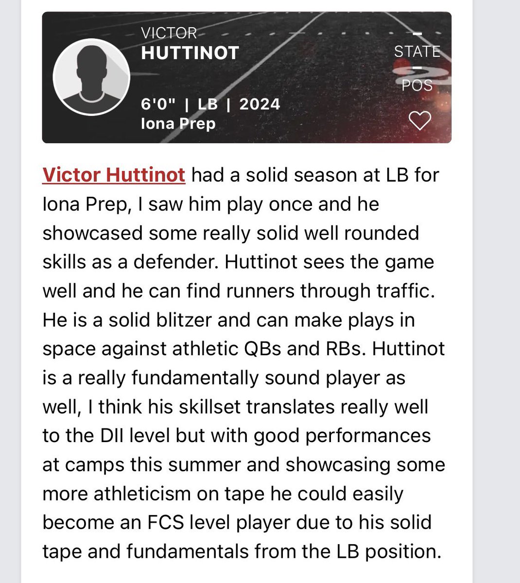Thank you to @cholfoth <a href="/PrepRedzoneNY/">Prep Redzone New York</a>  for including me in ‘Most Under-Recruited 2024s in New York’ List!
<a href="/Joespags12/">Coach Joe Spagnolo</a> <a href="/Joespags12/">Coach Joe Spagnolo</a> <a href="/ionafootball/">Iona Prep Football</a>