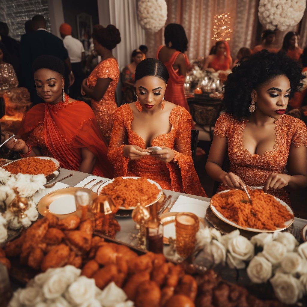 DrimChazor's tweet image. A.I captures the vibrant colors and joy of a Nigerian wedding! 

Check out these AI-generated images celebrating love and tradition. 🇳🇬 

#AIImageCreation #NigerianWedding #CulturalDiversity #aiphotography