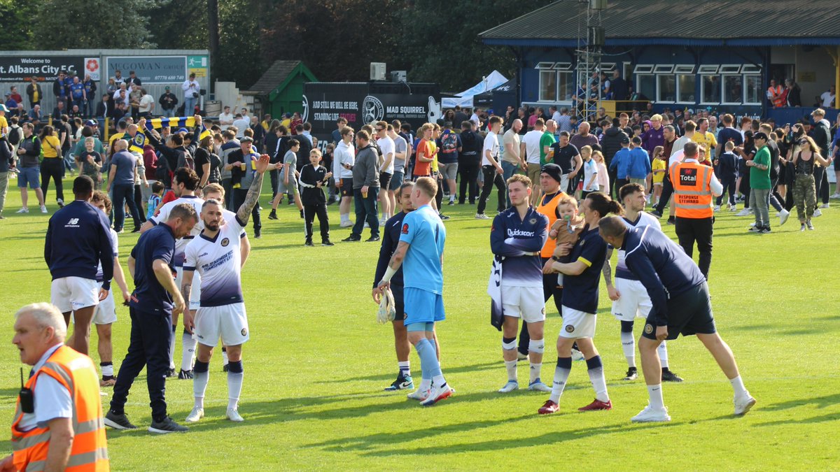 FarnboroughFC's tweet photo. Your support, home and away, has been magnificent.

Thank you so much for being with us throughout 2022/23 👏 https://t.co/0ROx3mgOiY