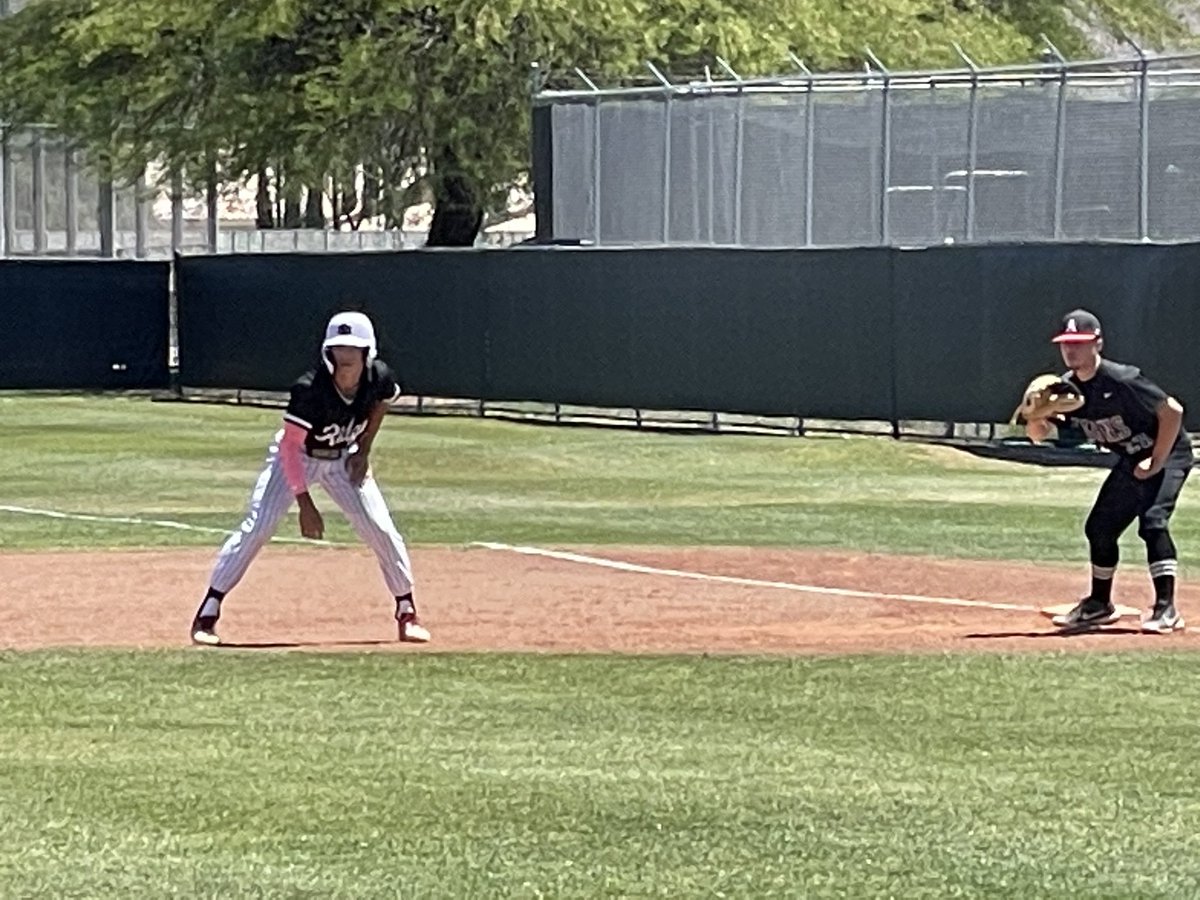 Mountain Ridge <a href="/TheMRHS/">Mountain Ridge</a> <a href="/DVUSD/">Deer Valley Unified School District</a> <a href="/mrhs_athletics/">Mountain Ridge Athletics</a> <a href="/LionBoosters/">Mountain Lion Baseball Boosters</a> up on Alhambra 4-0 in the fifth. #playoffs