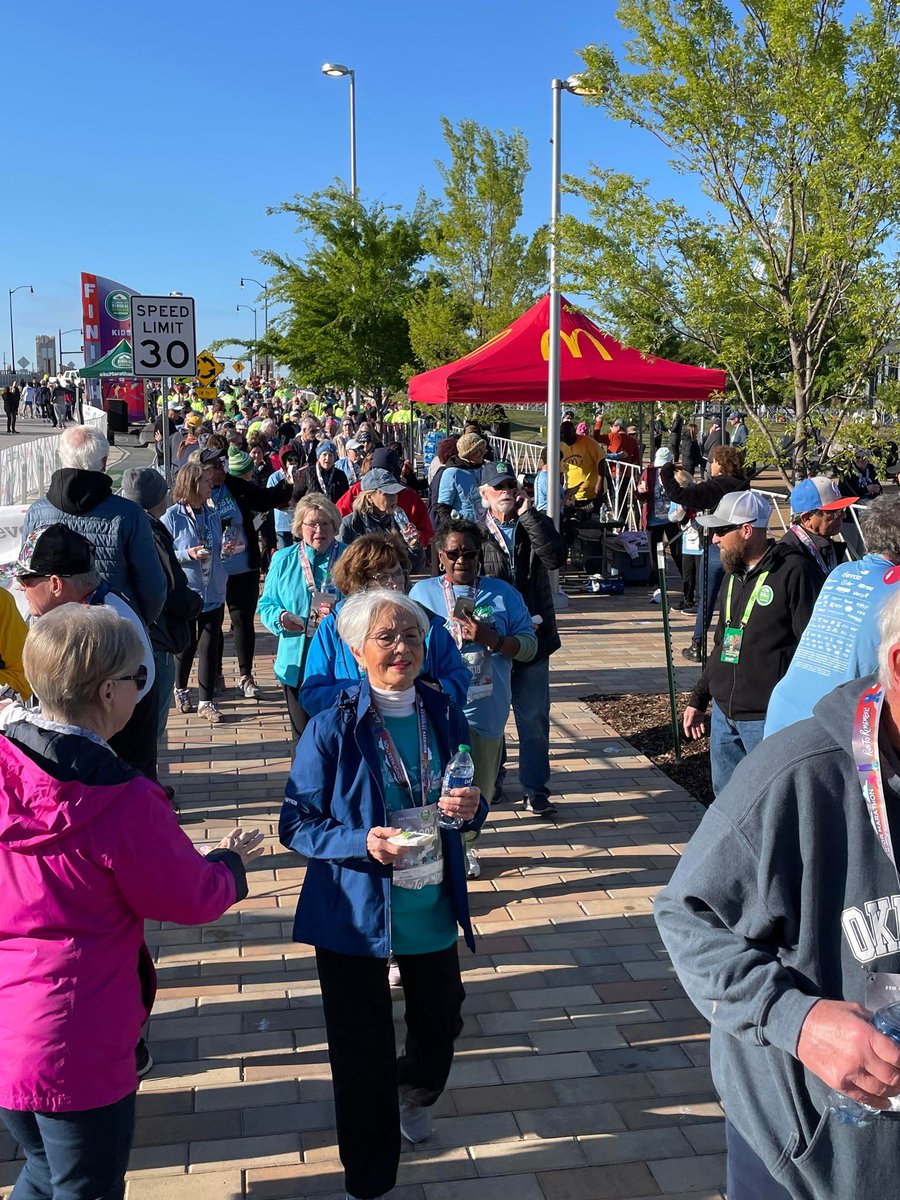Today we are proud to have sponsored the first Oklahoma City Memorial Senior Marathon! Dr. Erica Dearman kicked the race off by leading the countdown at the starting line. The winner was Raymon Strout, who finished the race in an impressive 7 minutes and 40 seconds.