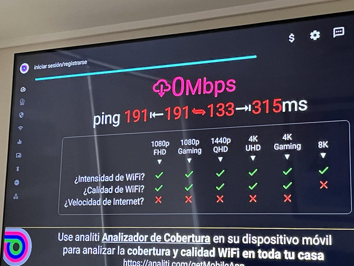 FrancisDeTerror's tweet photo. @VTRsoporte La prueba del Técnico VTR jajaja https://t.co/e4zq8SGFDi