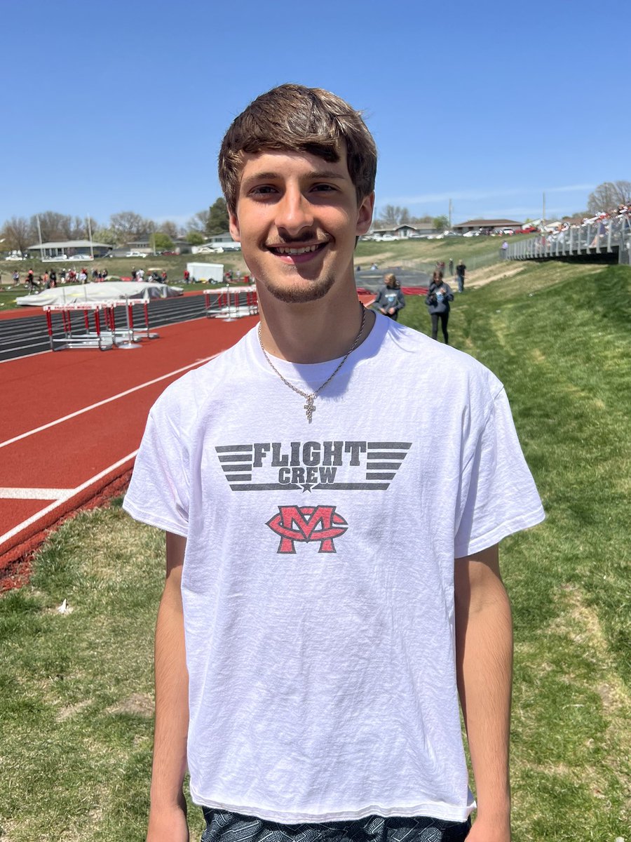 Your 2023 Southwest Conference Long Jump 🥇Champion. Evan Mai 22’3 1/4 <a href="/1EvanMai/">Evan Mai</a>  <a href="/NEPrepZone/">Nebraska Prep Zone</a>  #jumpsquad #longjump #mcookbison