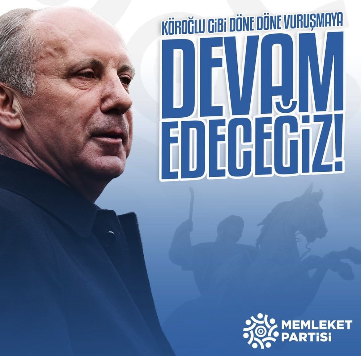 İşi gücü Memleket Partisi’yle uğraşmak olan ve bunun için kendilerine ödeme yapılan troller, medya kanalları ve diğer zat-ı muhteremler…
Bizden korkmakta çok haklısınız!
Siz saldırmaya, biz azimle çalışmaya devam! <a href="/vekilince/">Muharrem İNCE</a>