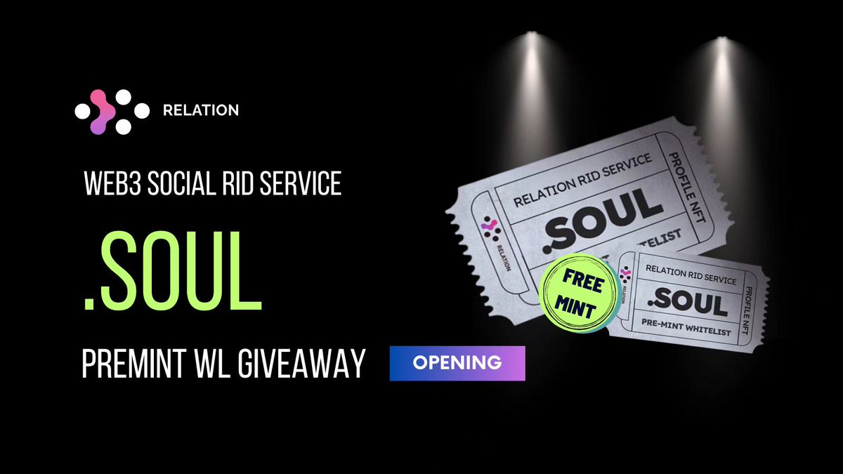 coffeer13's tweet photo. 137CLUB &amp; Relation
😍😍😍
Free-mint
3 WL GIVEAWAY

1.Follow Twitter
2.Follow @relationlabs &amp; @holoinst &amp; @137CLUB 
3.Retweet and Like
https://t.co/5EbWPcko8h
4.Join Discord
https://t.co/Yo1WbruTKR
Public/Private info for winners
DTC https://t.co/G6oyhCx6Ms