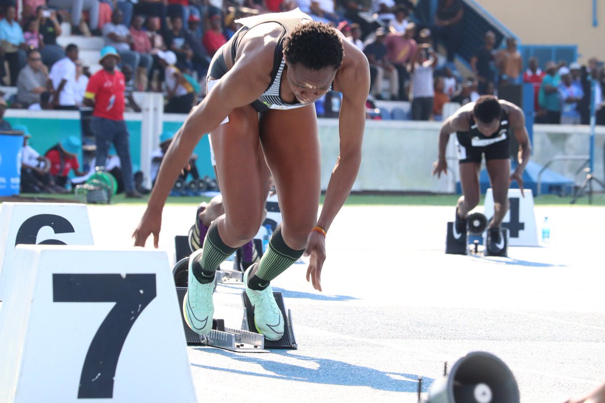 FNB_Botswana's tweet photo. The 400m race was a true test of endurance, the 200m a definite crowd-pleaser, while the 100m race was a definite highlight of this afternoon's events at the FNB Botswana Golden Grand Prix championships. https://t.co/WRwbN1JyuZ