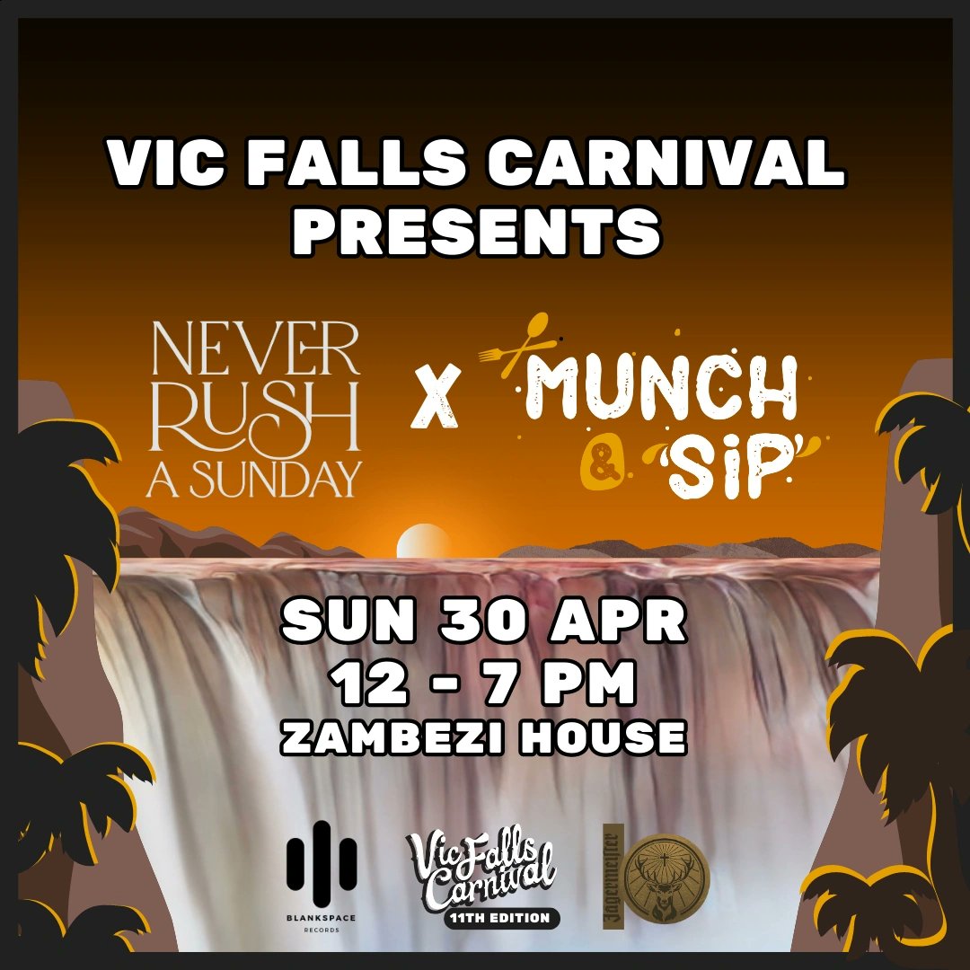 Stretch out the #VFC2023 Experience and get yourself tickets to tomorrow's exclusive event - a first time collab between the cool kids at Never Rush A Sunday and Zim's fav foodies <a href="/munch_sip/">Munch & Sip</a> ✨️

Tickets at the door for US$20. Come dressed in earthy tones.