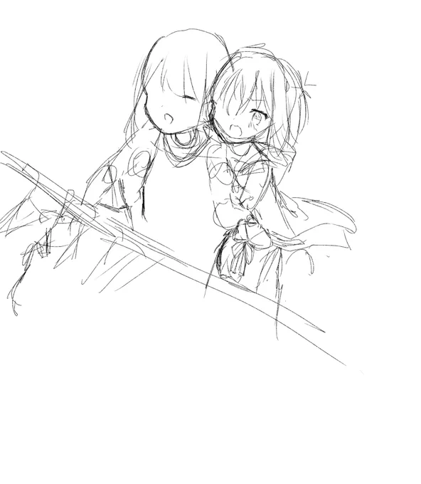女先生とミサキちゃん
ボツったもの 